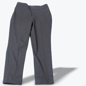 Talbots Chatham‎ Ankle Pants Curvy Fit Black Straight Leg Dress Career Womens 4P